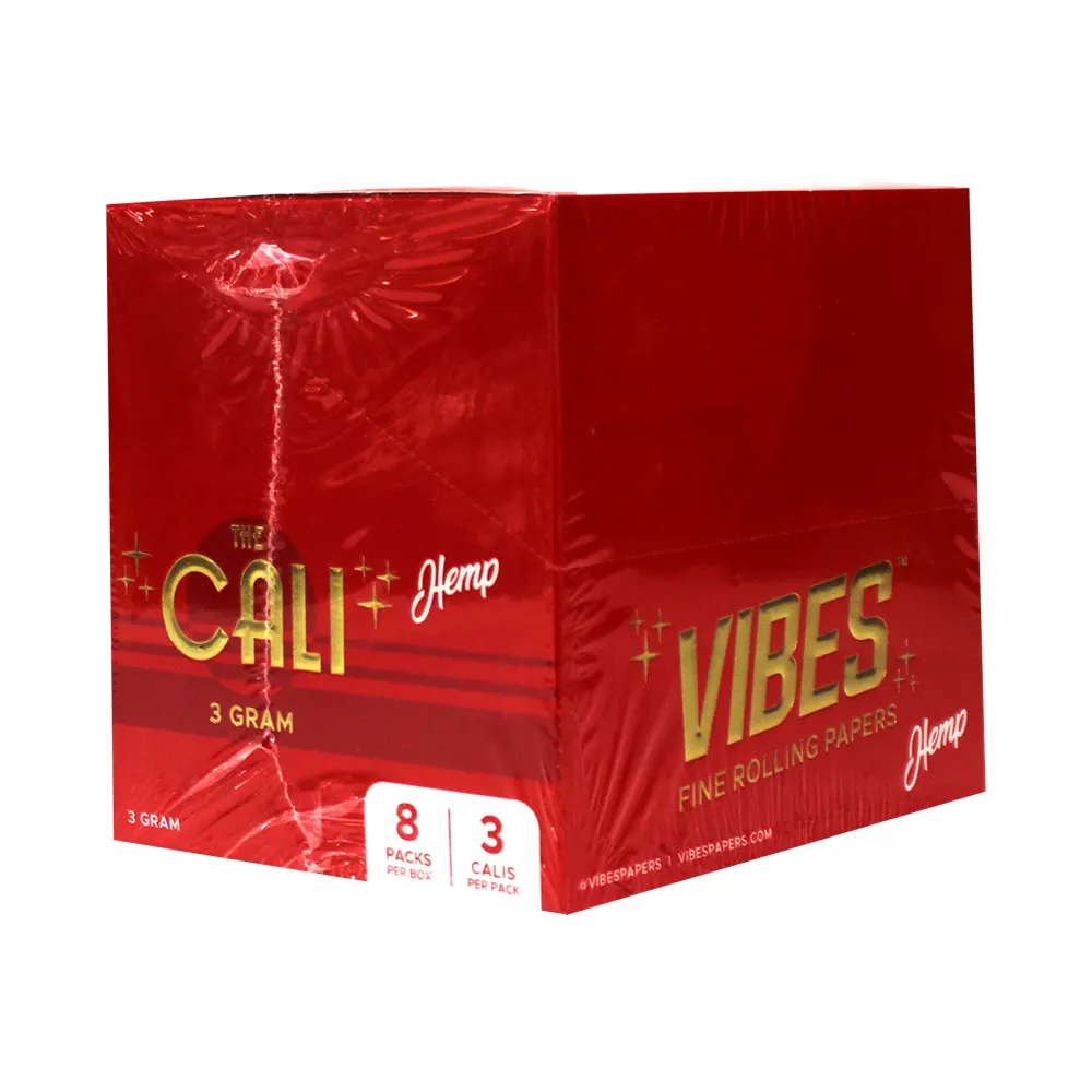 VIBES RED CALI 3GM 8 PACKS PER BOX
