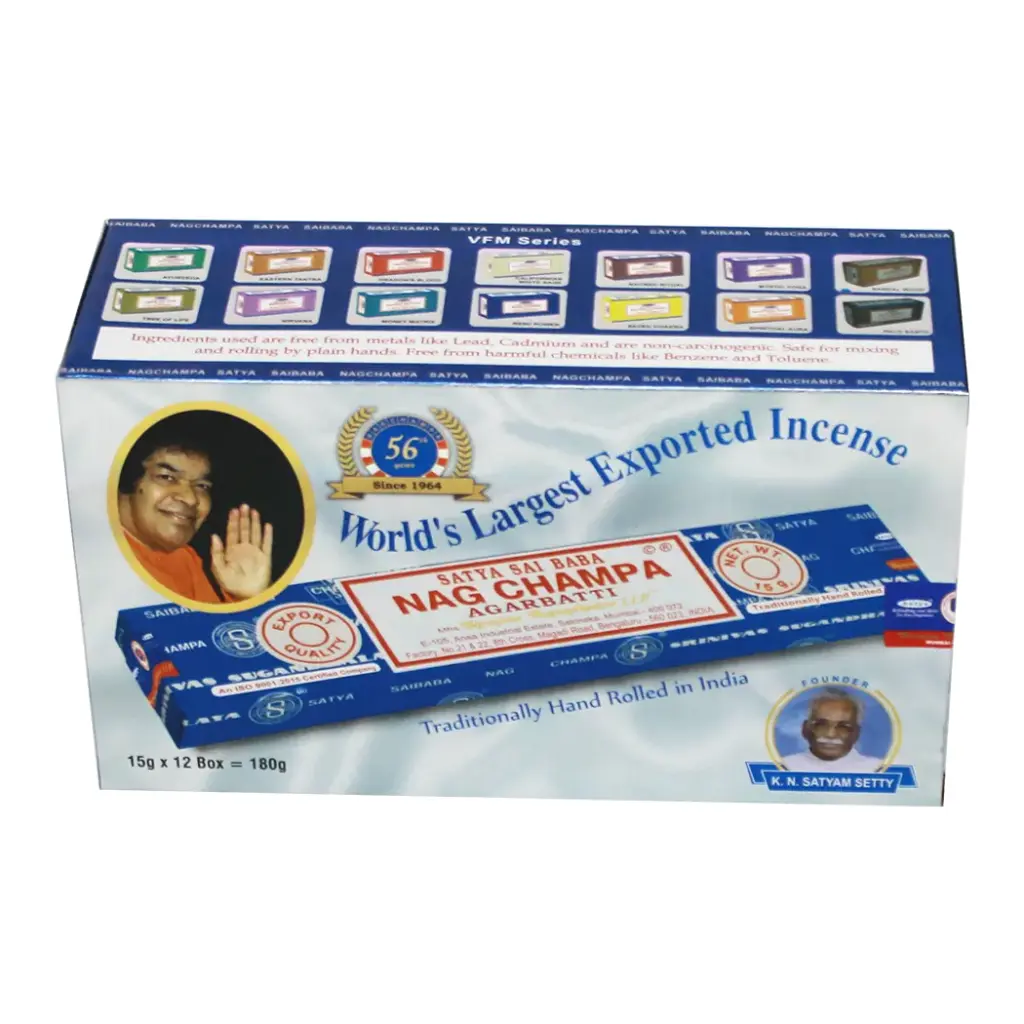 INCENSE 12-15 GM NAG CHAMPA