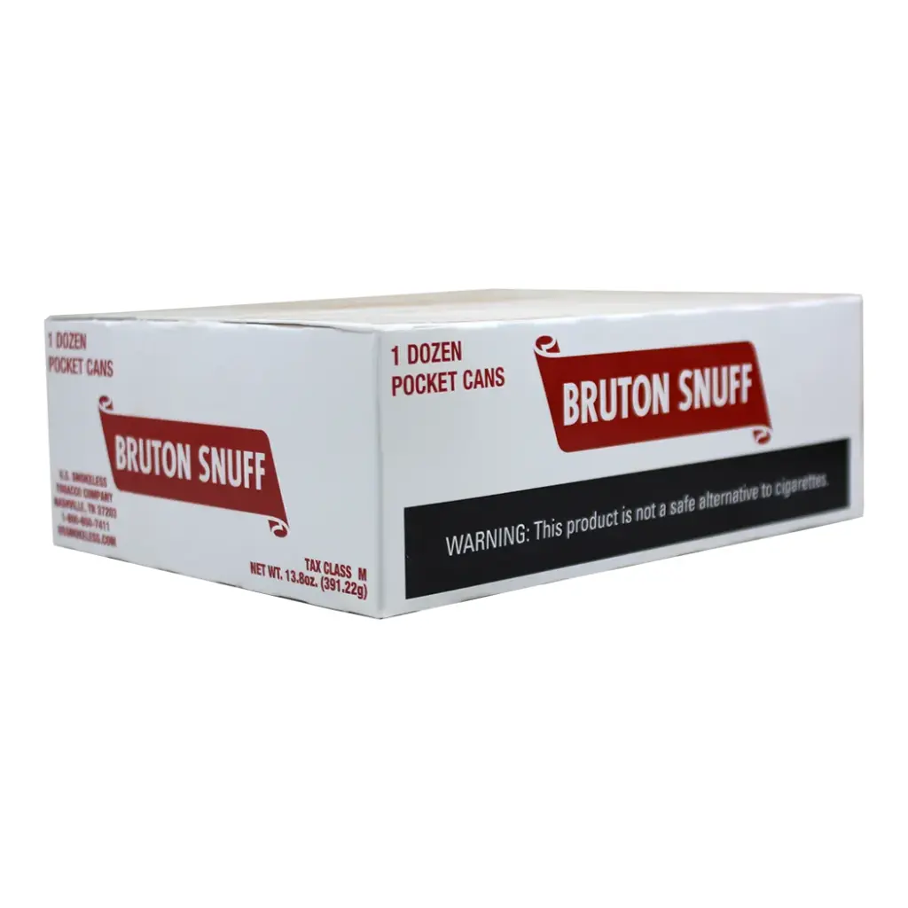 BRUTON SNUFF 1 DOZEN CANS