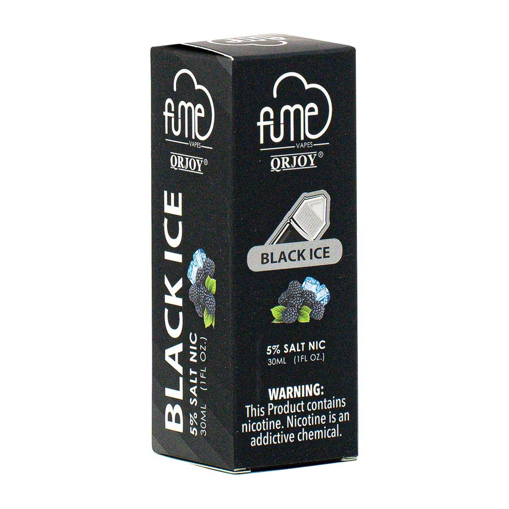 FUME LIQUID 30ML BLACK ICE 1X12 PK