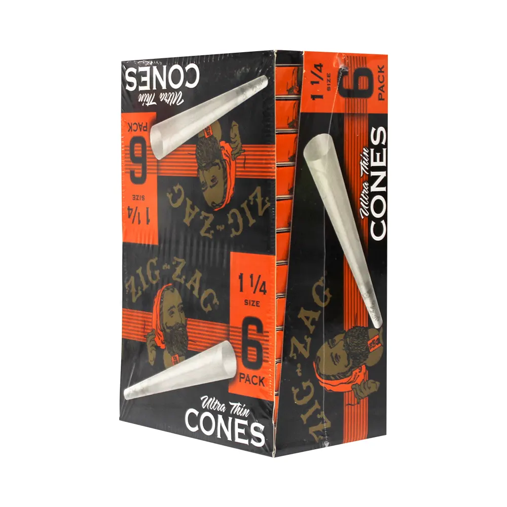 ZIG ZAG CONES 1 1/4 24PK-6 CONES