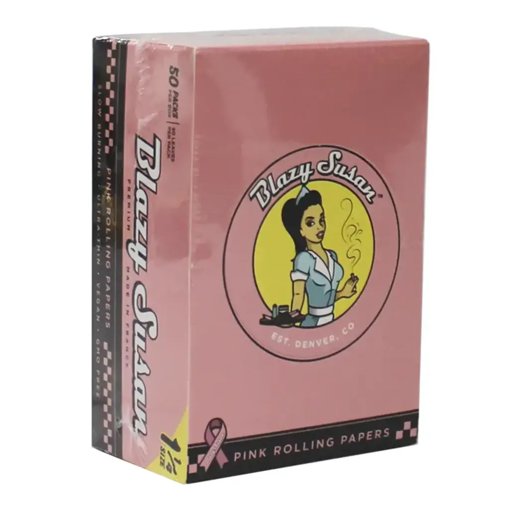 BLAZY PAPER PINK 1 1/4 50 PER BOX