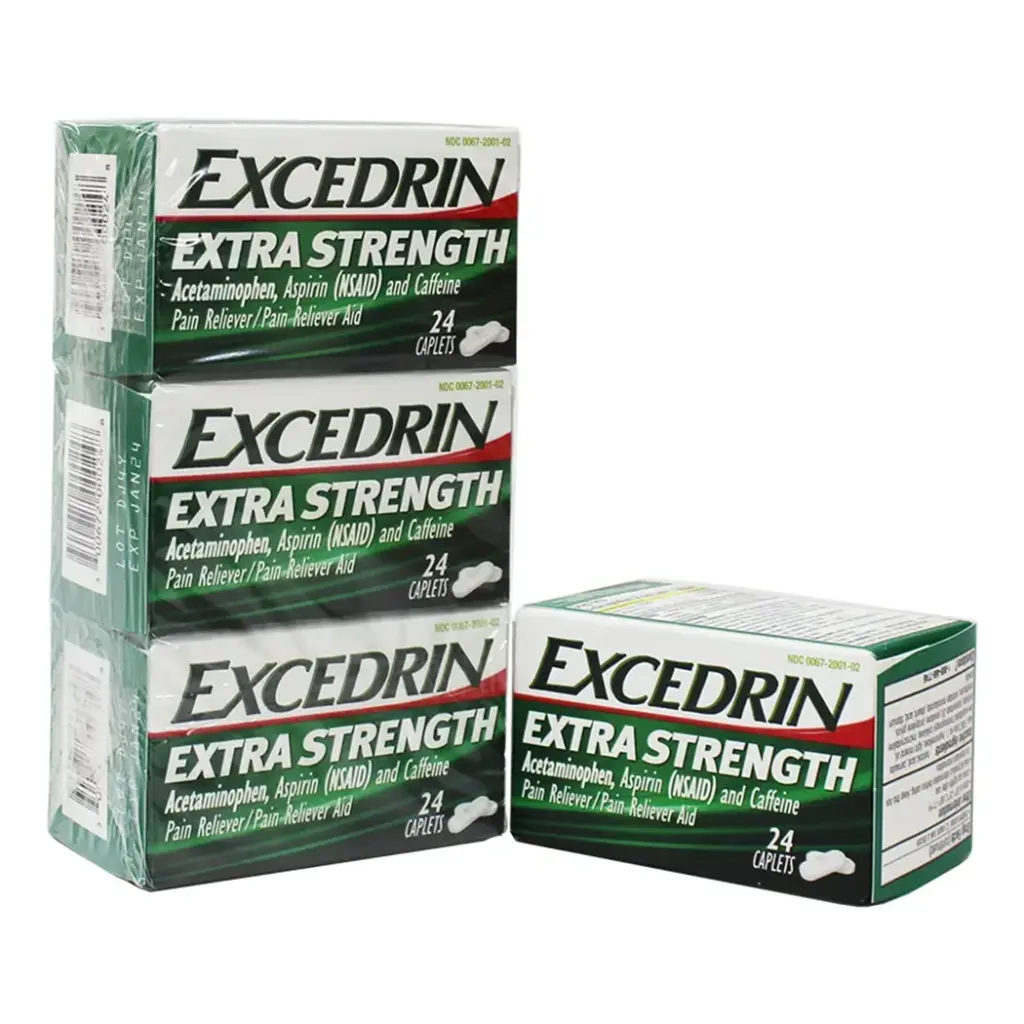 EXCEDRIN 24 CAPLETS