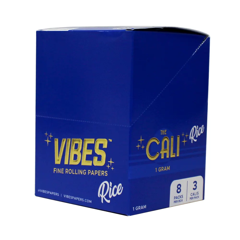 VIBES BLUE CALI 1GM 8 PACKS PER BOX