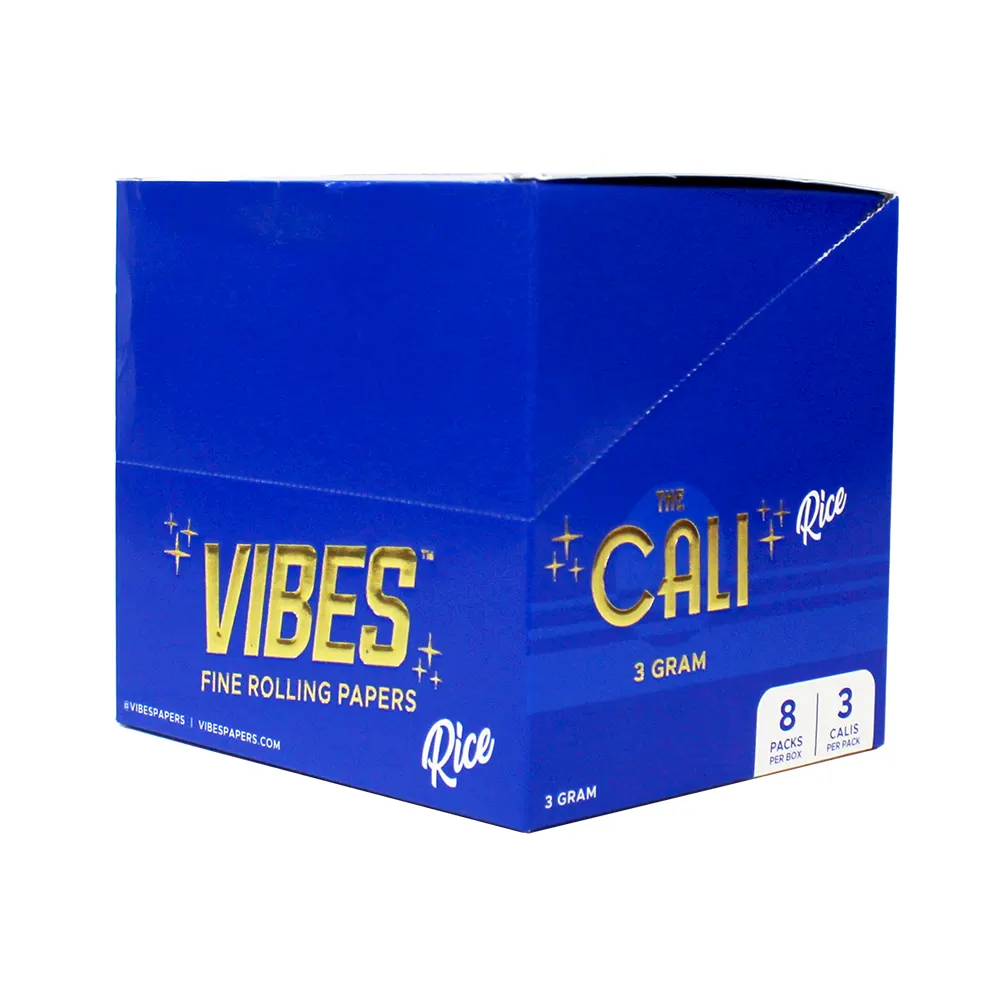 VIBES BLUE CALI 3GM 8 PACKS PER BOX