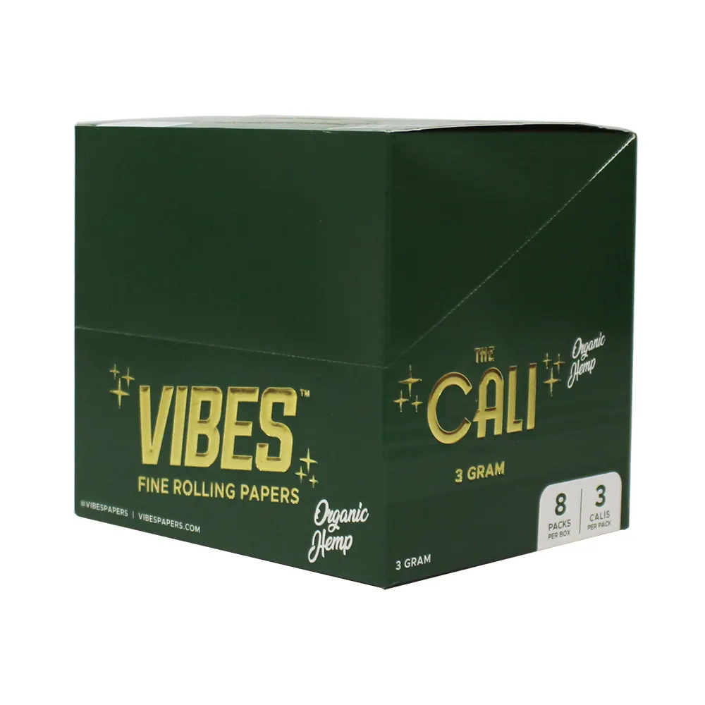 VIBES GREEN CALI 3GM 8 PACKS PER BOX