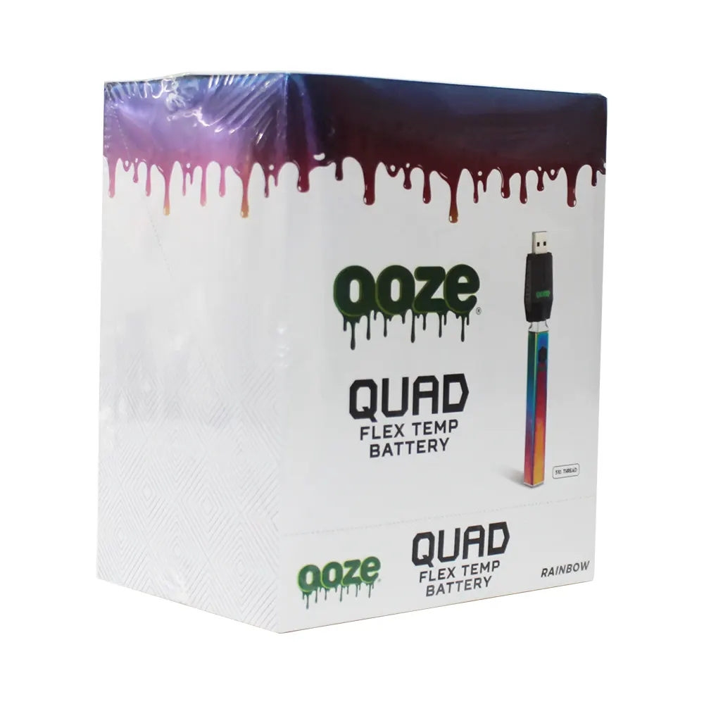 OOZE QUAD BATTERY 12CT RAINBOW