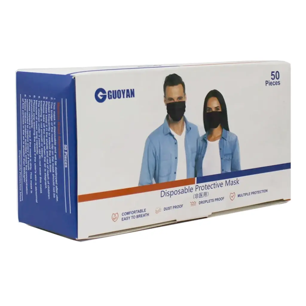 DISPOSABLE PROTECTIVE MASK 50CT