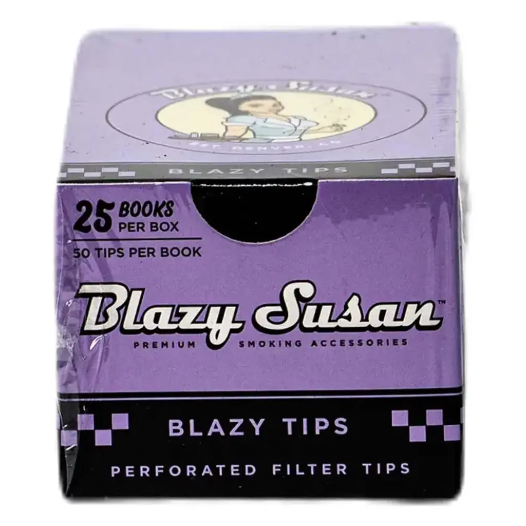 BLAZY TIPS PURPLE 25 BOOKS PER BOX