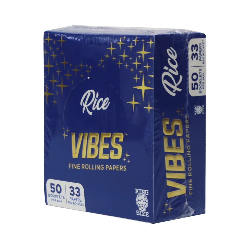 VIBES BLUE KING SIZE 50 BOOKLETS PER BOX