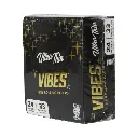 VIBES ULTRA THIN KING SIZE WITH TIP BLACK 24 BOOKLETS PER BOX