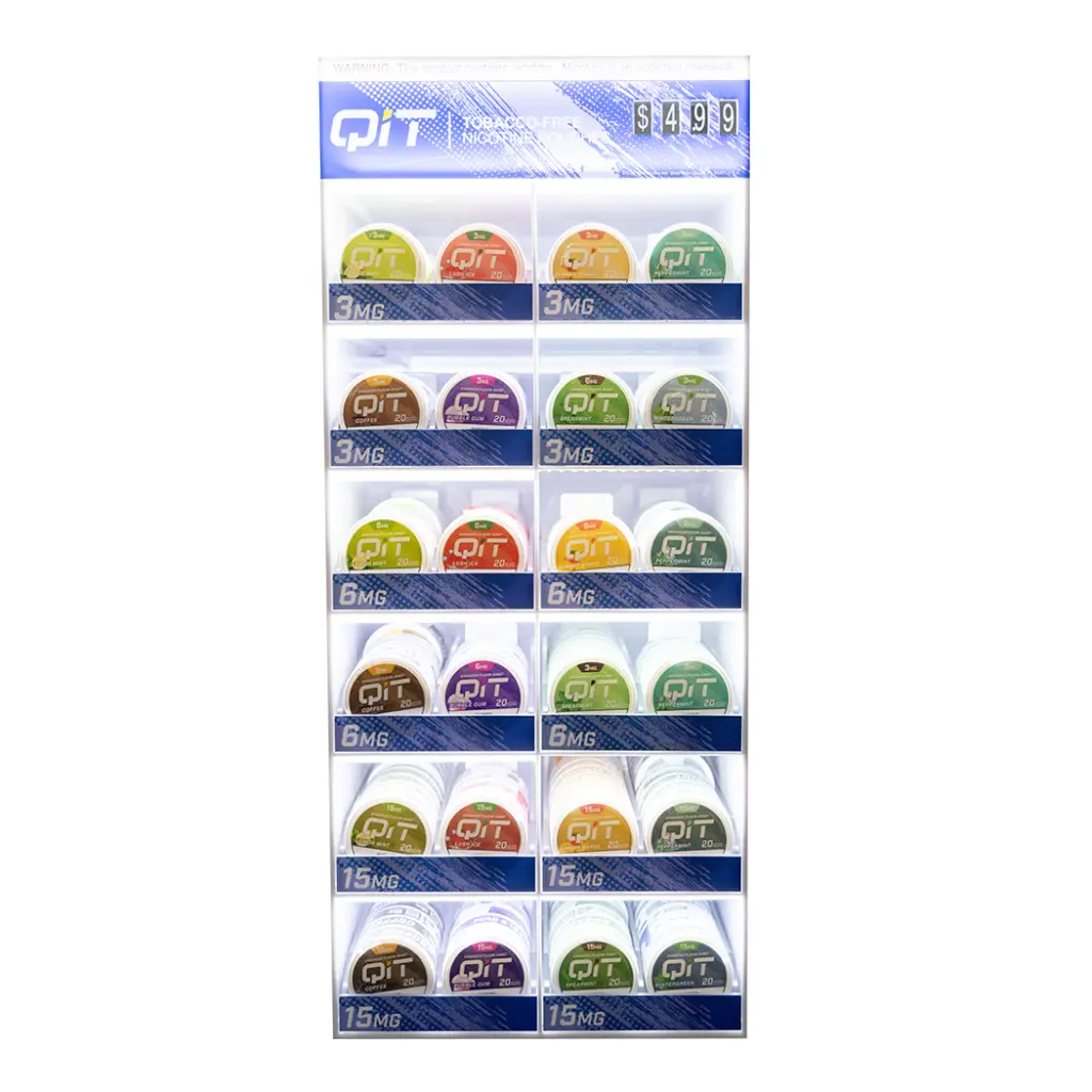 QIT DISPLAY 120PCS