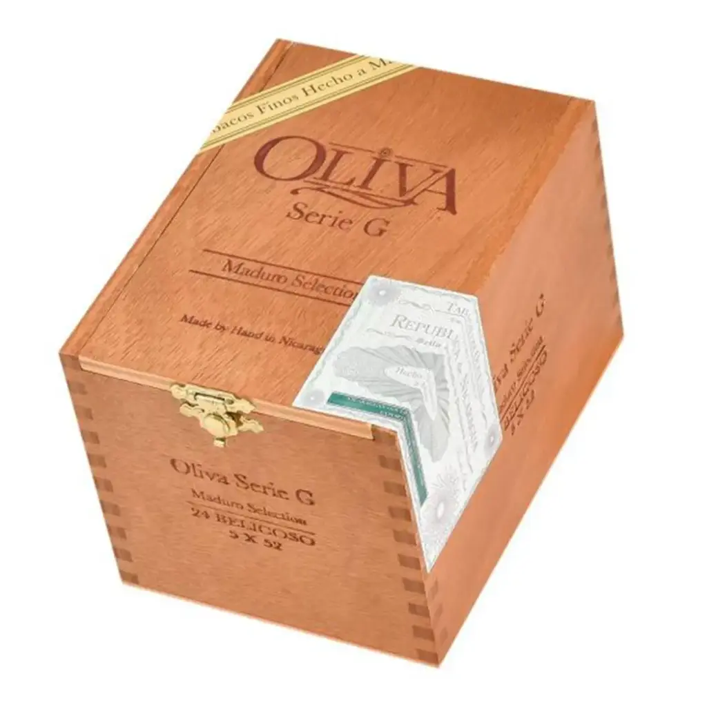 OLIVA SERIE G MADURO BELICOSO 5X52  24CIGARS