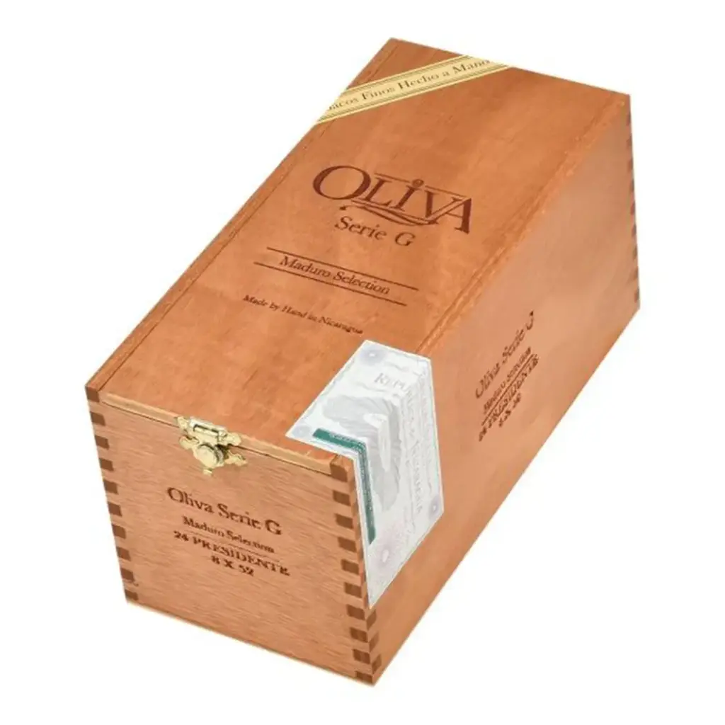 OLIVA SERIE G MADURO 8 X 52 PRESIDENTE(24)