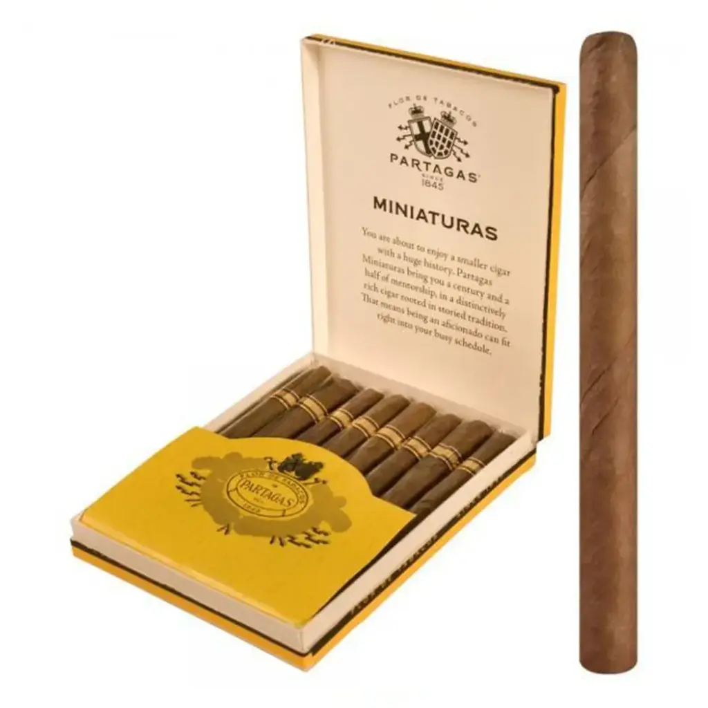 PARTAGAS MINIATURAS 3 3/4 X 24 (80)