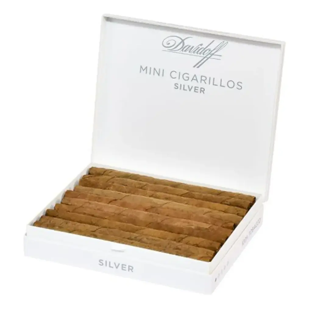 DAVIDOFF CIGARILLOS SILVER MINIUS20'S3.5X20(20)