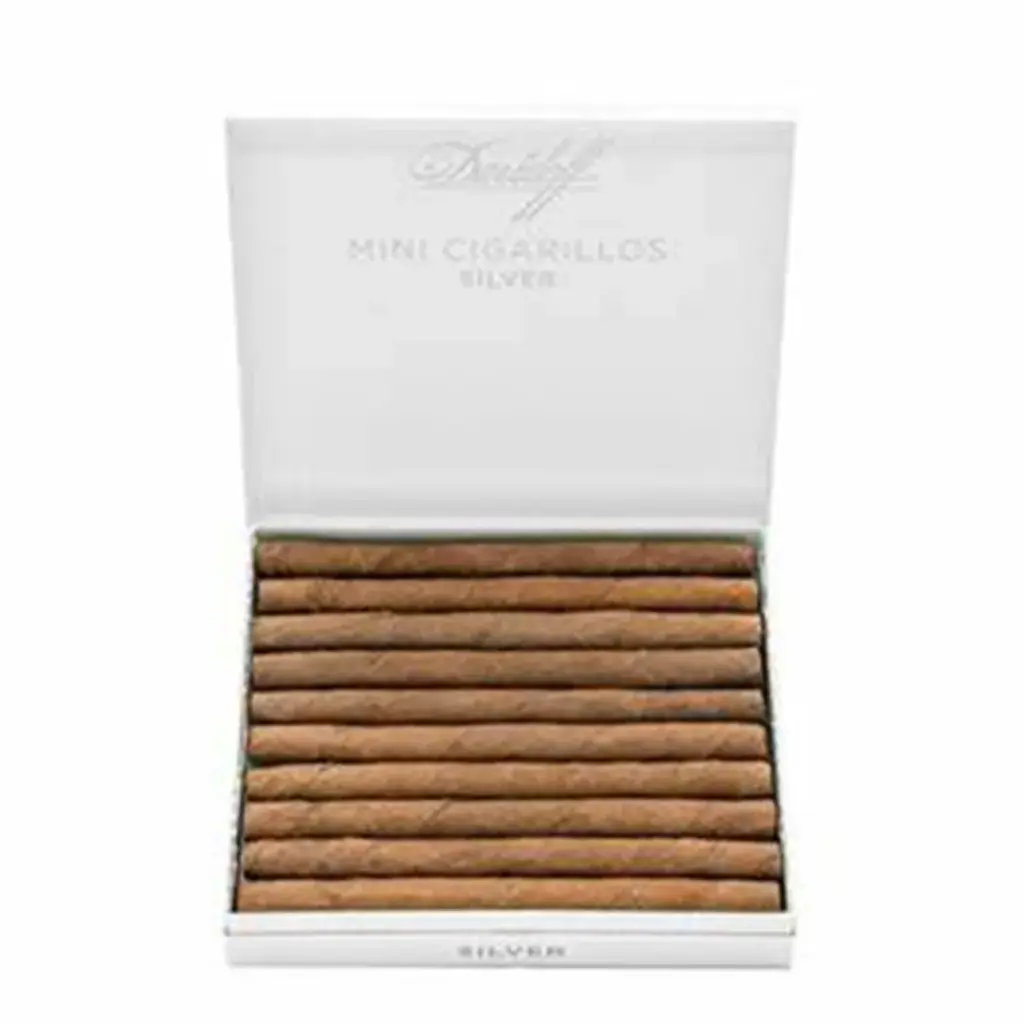 DAVIDOFF CIGARILLOS SILVER MINIUS20'S3.5X20(20)