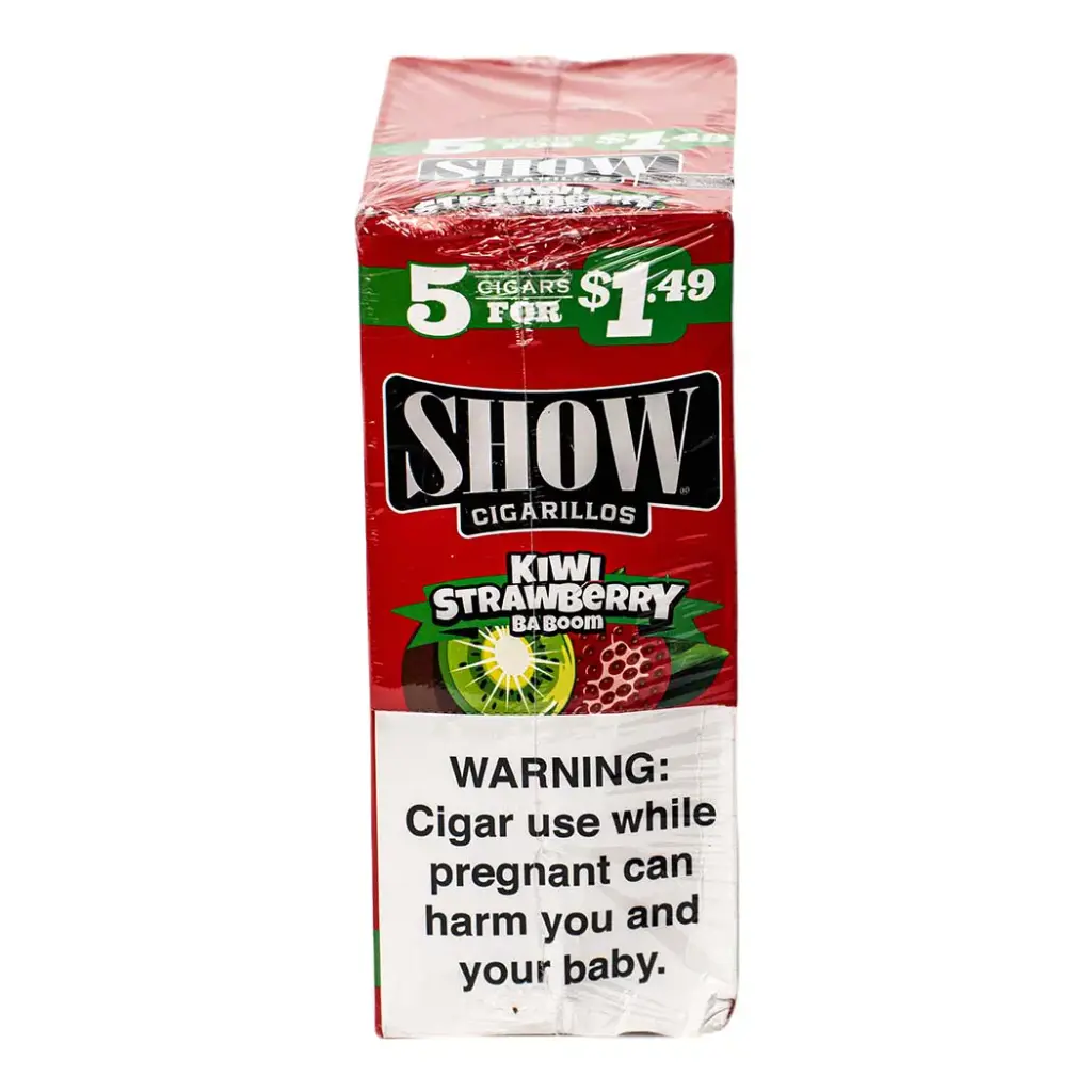 SHOW 5 FOR $1.49 15 CT BA BOOM KIWI STRAWBERRY