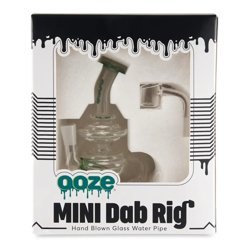 OOZE MINI DAB RIG TOXIC BARREL 1CT