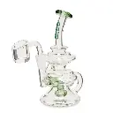 OOZE MINI DAB RIG TOXIC BARREL 1CT