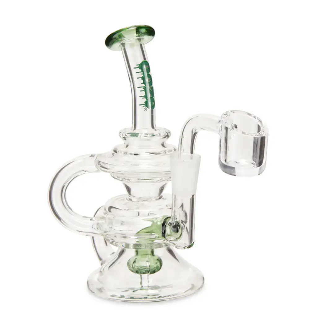 OOZE MINI DAB RIG TOXIC BARREL 1CT