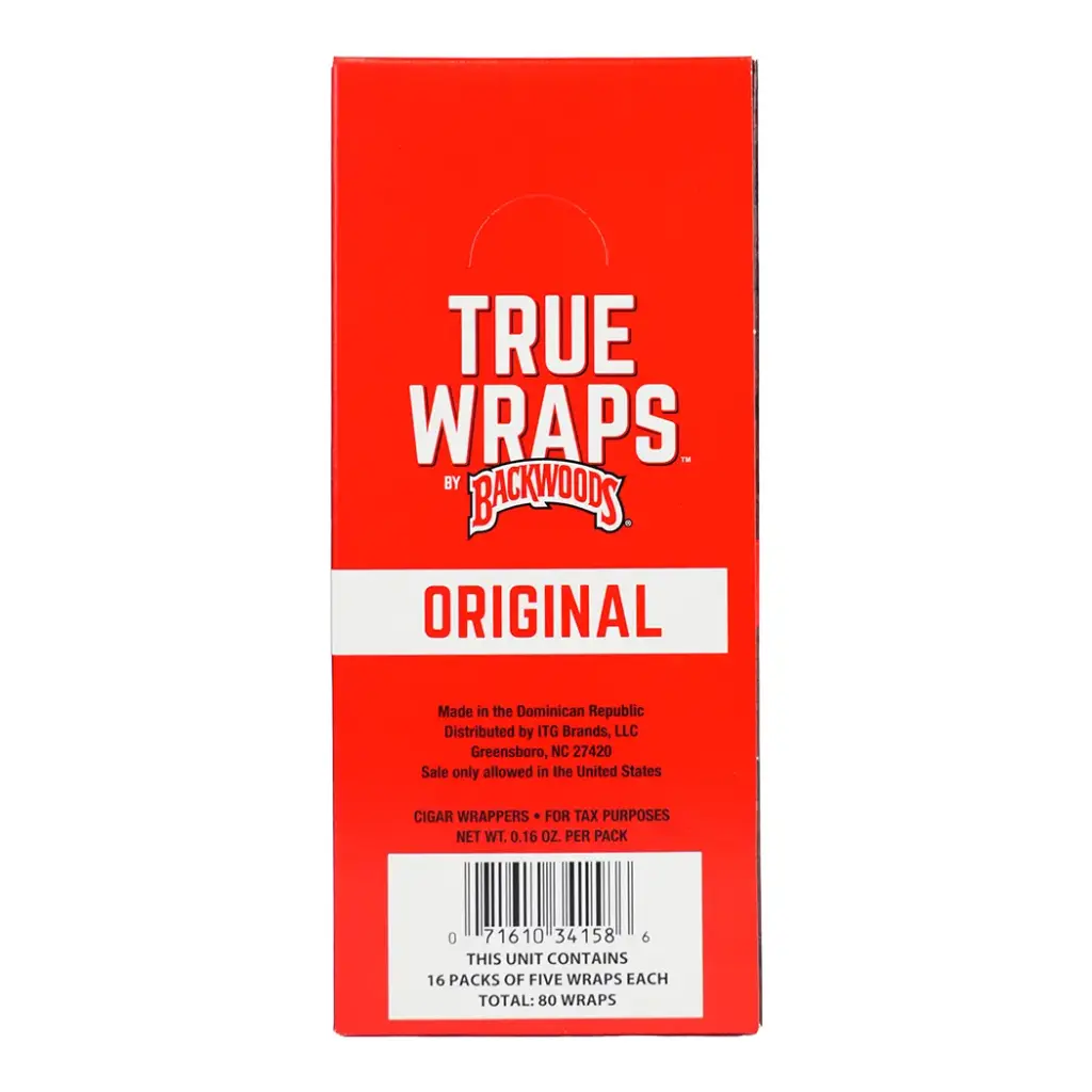 TRUE WRAPS 5 PK 80