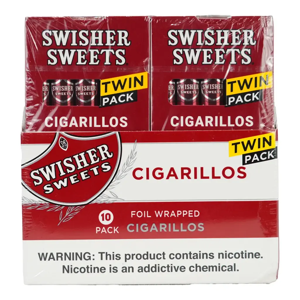 SWISHER SWEET 20-5 PACKS SWEET TWIN PACK