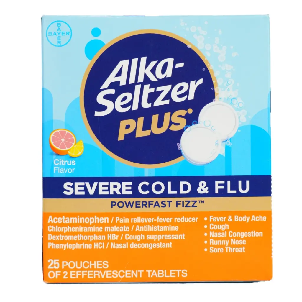 ALKA-SELTZER PLUS DISPENSER 25 X 2'S