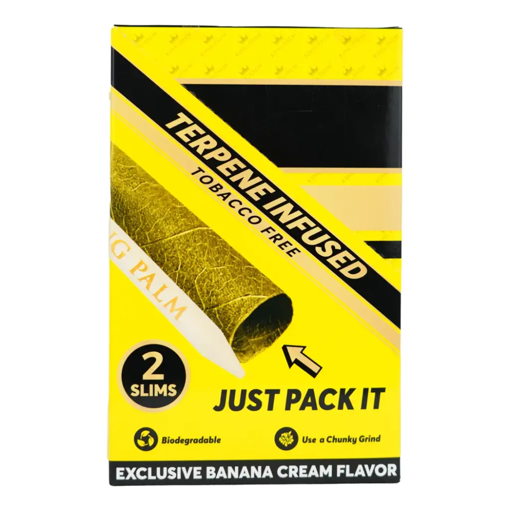 KING PALM 2 SLIMS - BANANA CREAM 20CT