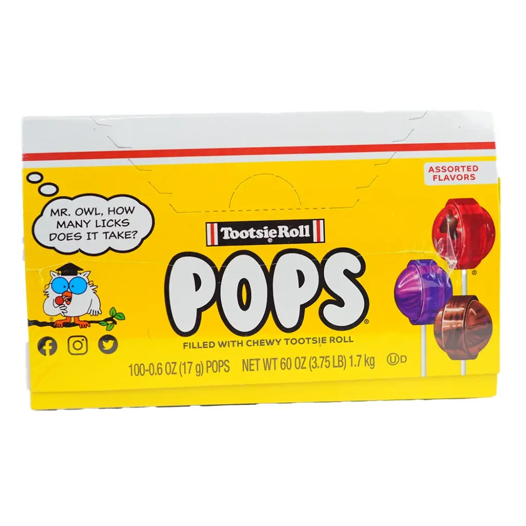 TOOTSI POP ASSORTED 100 CT