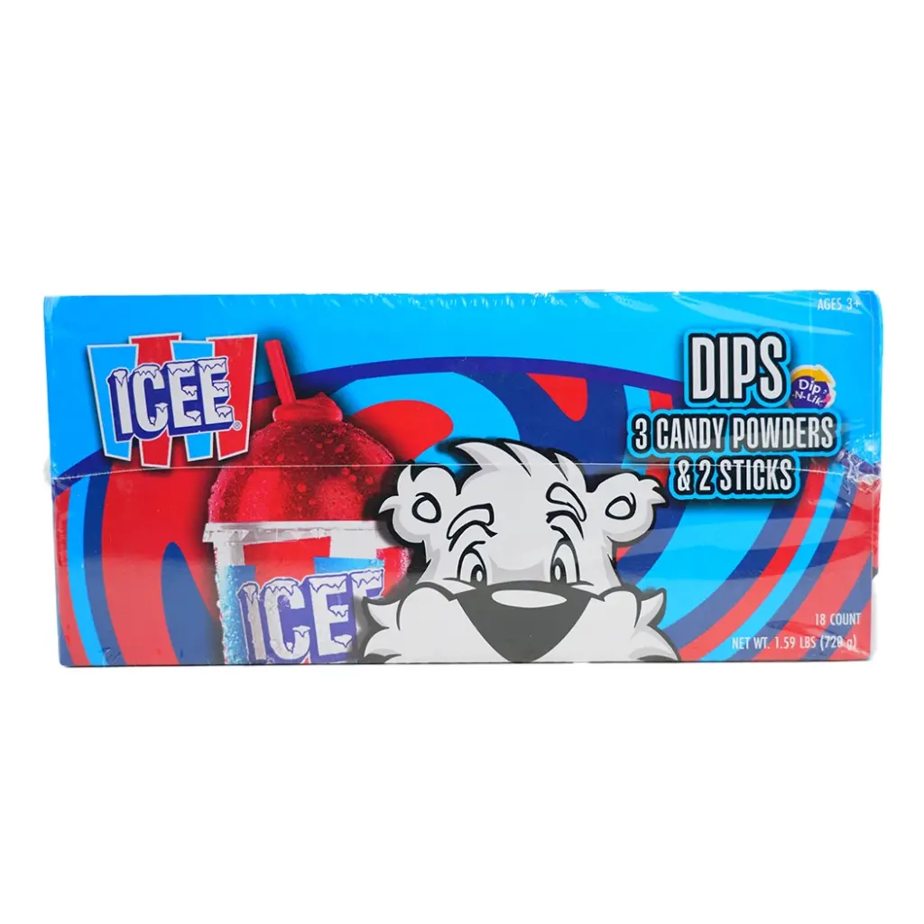 KOKO'S 18CT ICEE DIPS 3 CANDY POWDERS & 2 STI
