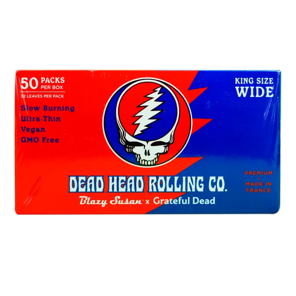 DEAD HEAD PAPER KING SIZE WIDE 50 PACKS PER BOX