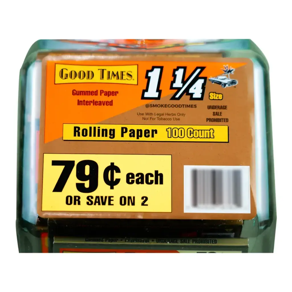 GT CIGARETTE PAPER 2 FOR $1.29 100 CT