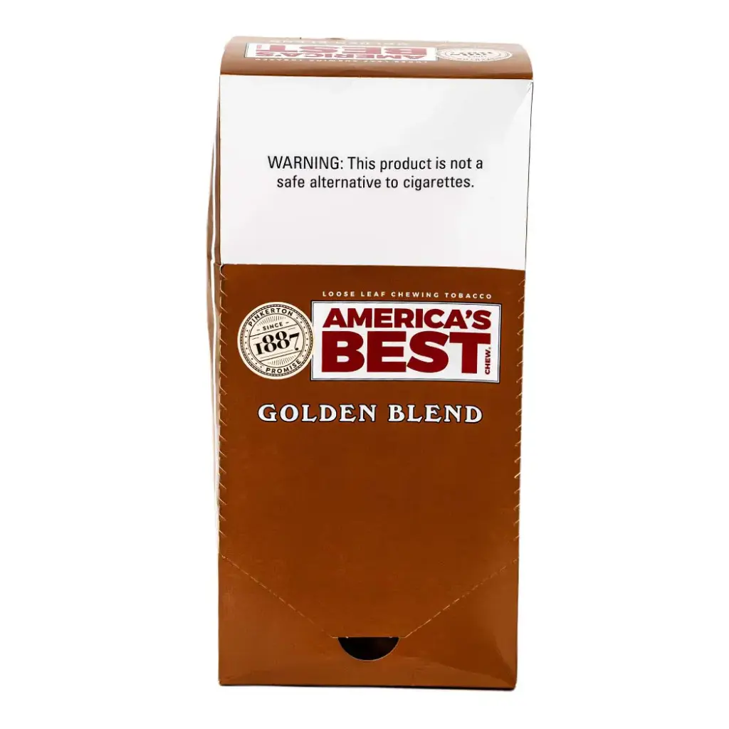 AMERICAS BEST GOLD CHEWING TOBACCO 6-3 OZ. POUCHES