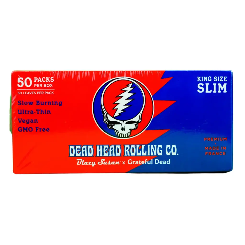 DEAD HEAD PAPER KING SIZE SLIM 50 PACKS PER BOX