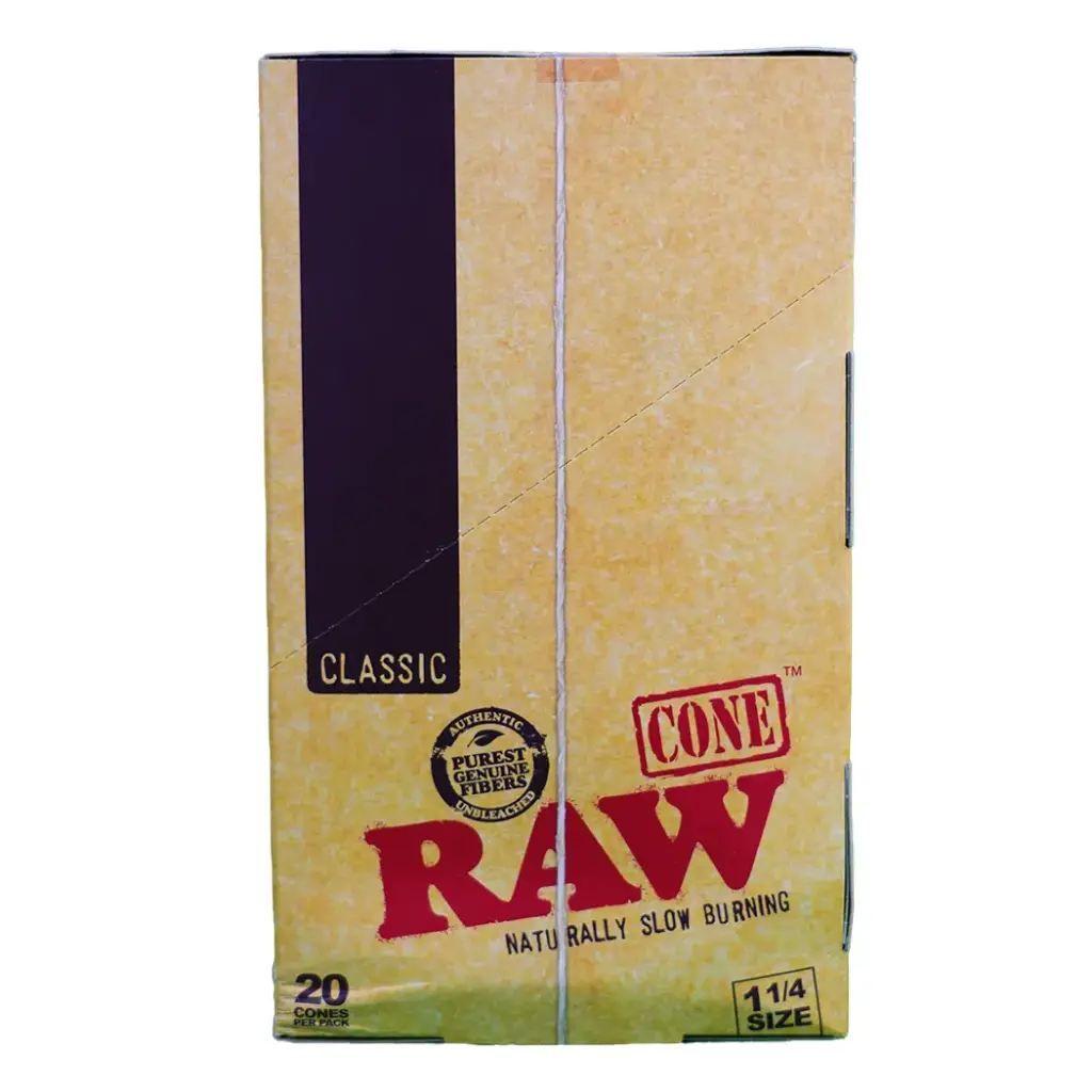 RAW CLASSIC CONE 1 1/4 20 CONES PER PACK