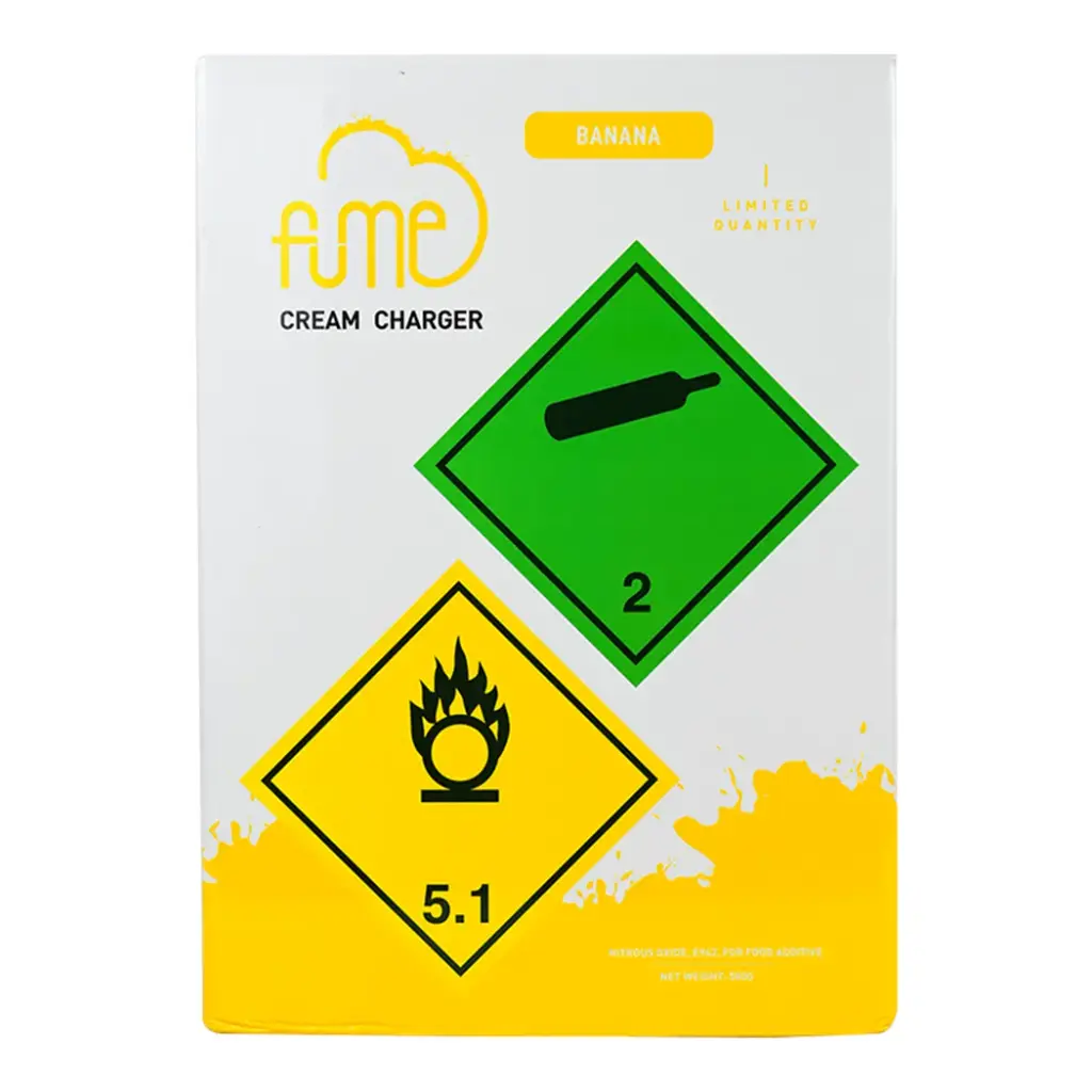 FUME 580G CREAM CHARGER 6CT CASE