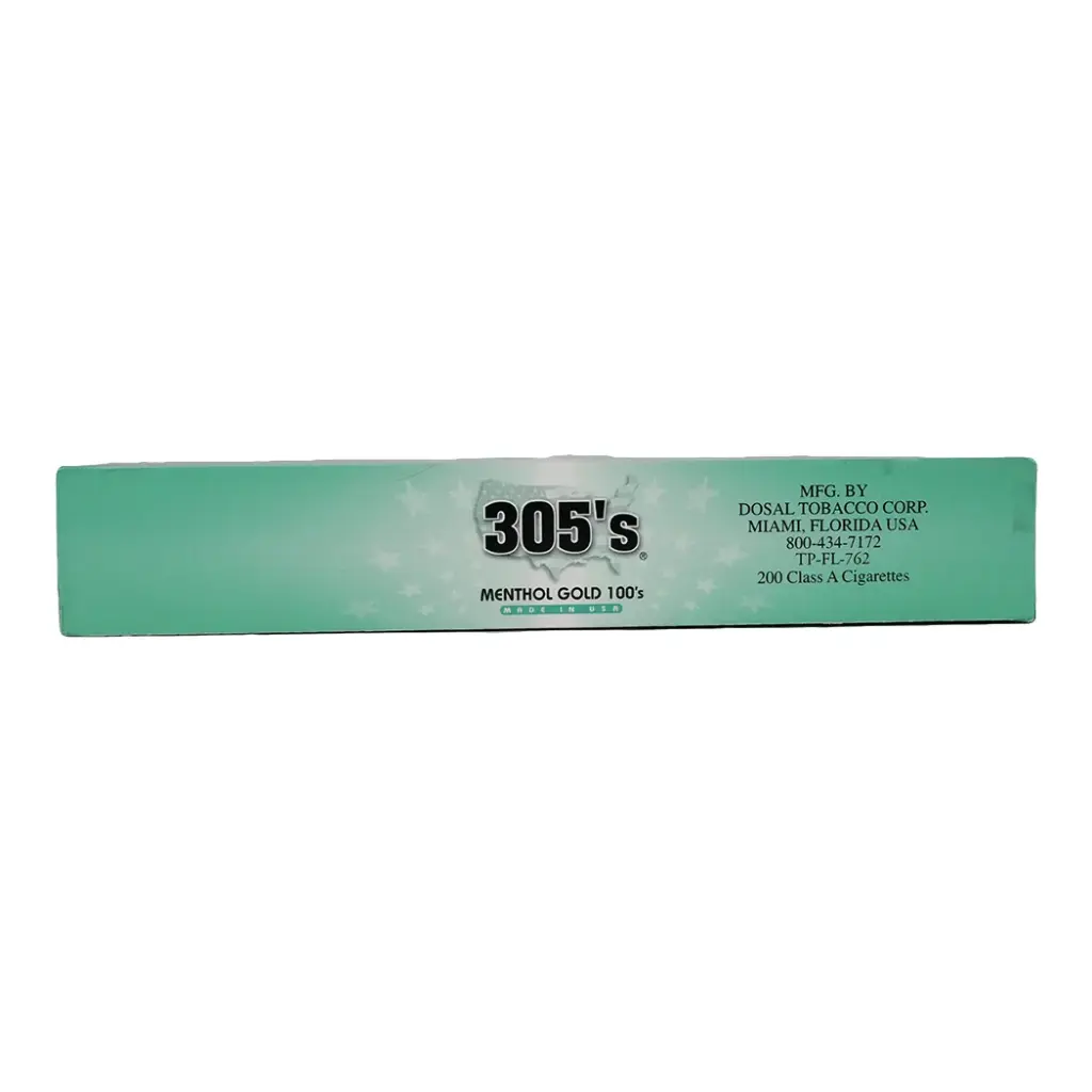 305'S 100S MENTHOL GOLD