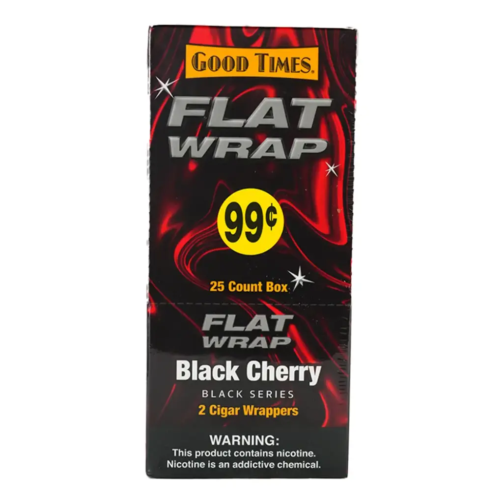 GT FLAT WRAP 2-25 CT BLACK CHERRY