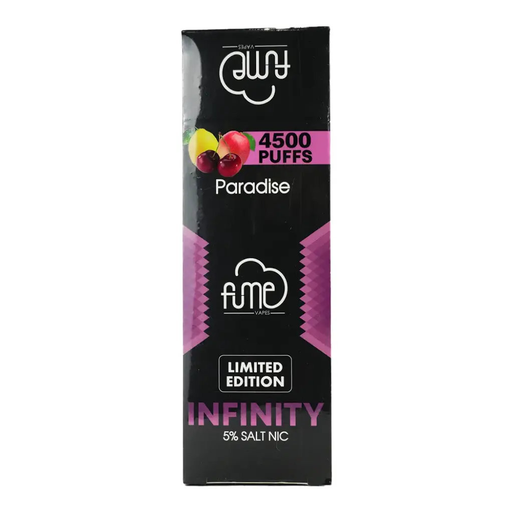 FUME 5PK INFINITY 5% PARADISE DISPOSABLE (4500)