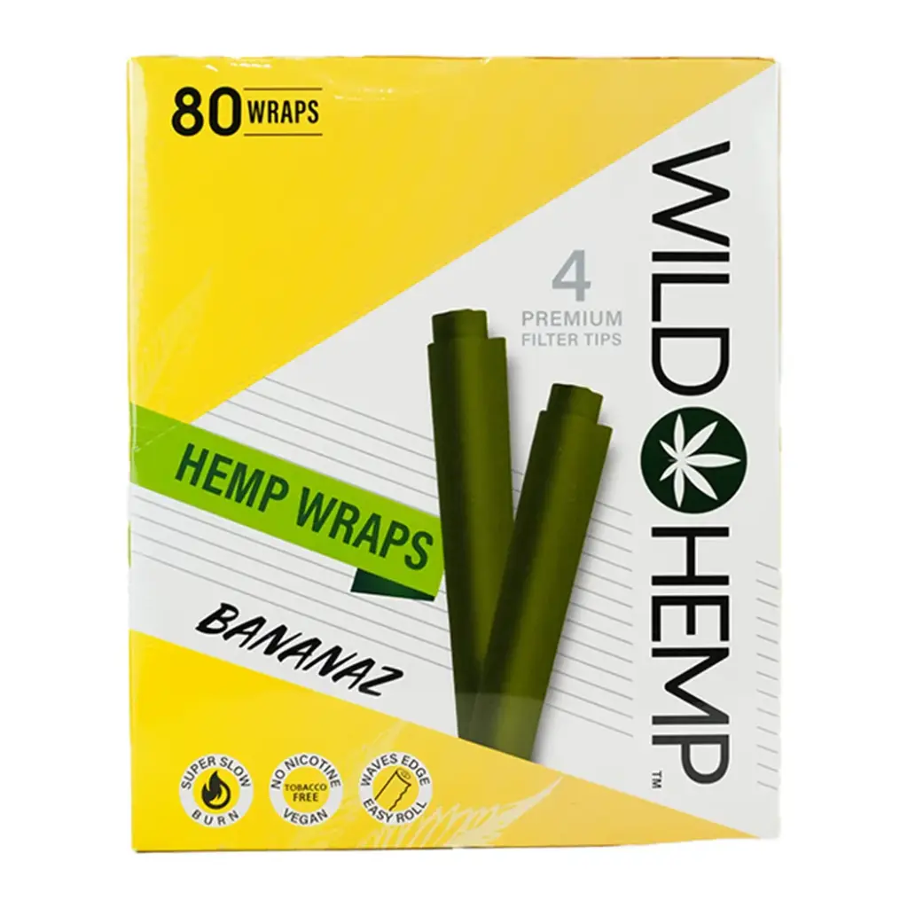 WILD HEMP 20CT WRAPS 4 FOR $0.99