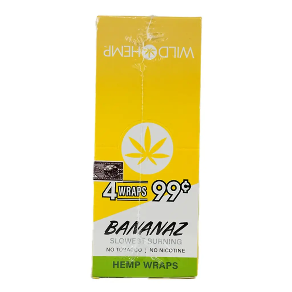 WILD HEMP 20CT WRAPS 4 FOR $0.99