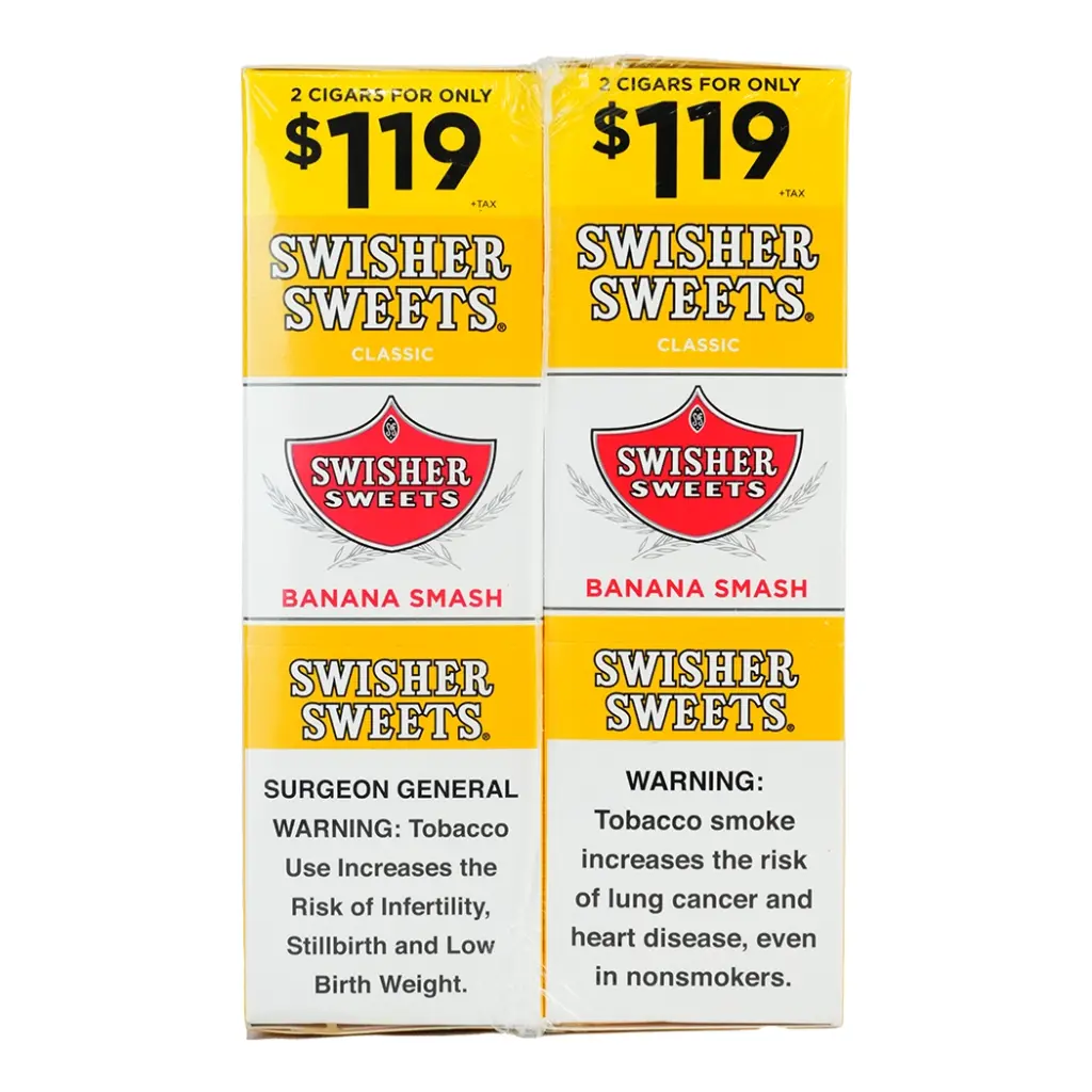 SWISHER SWEET 2 FOR $1.19