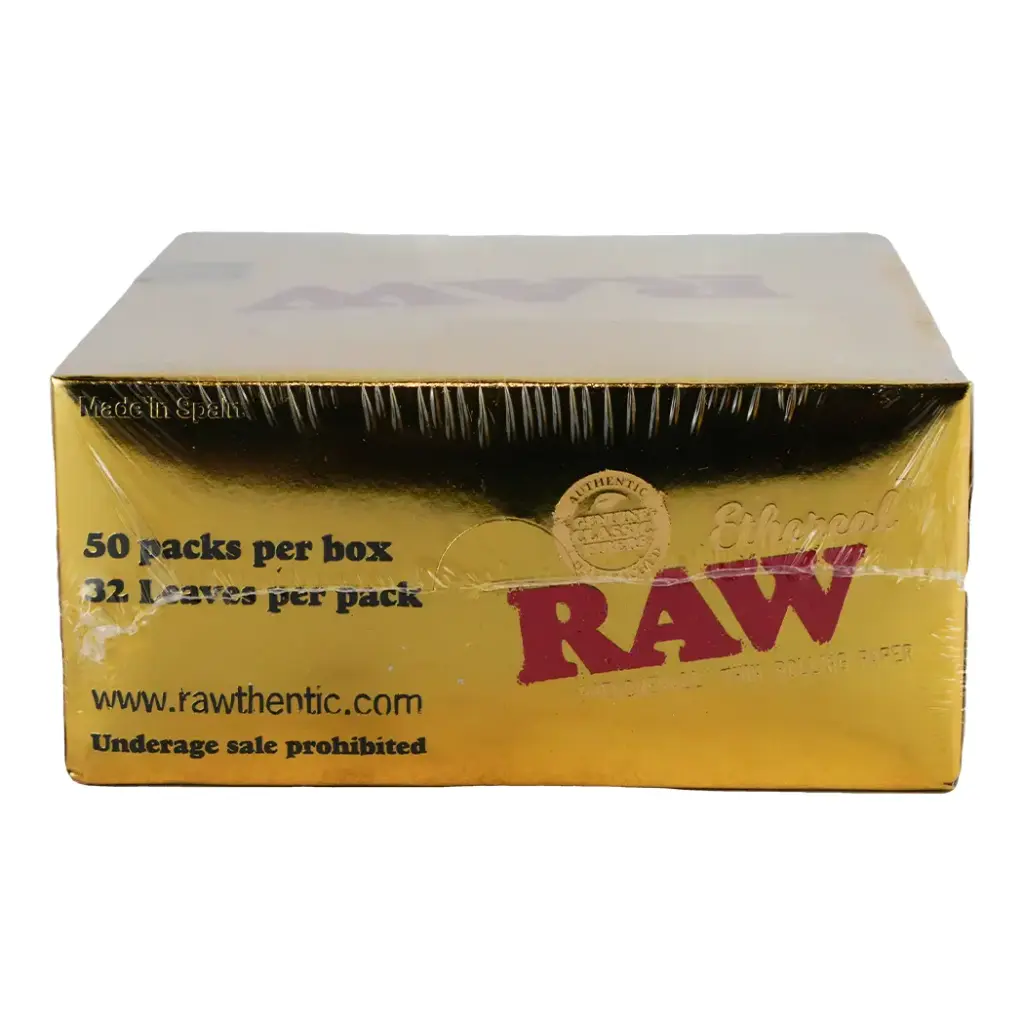 RAW ETHEREAL KING SIZE SLIM 50 PER BOX