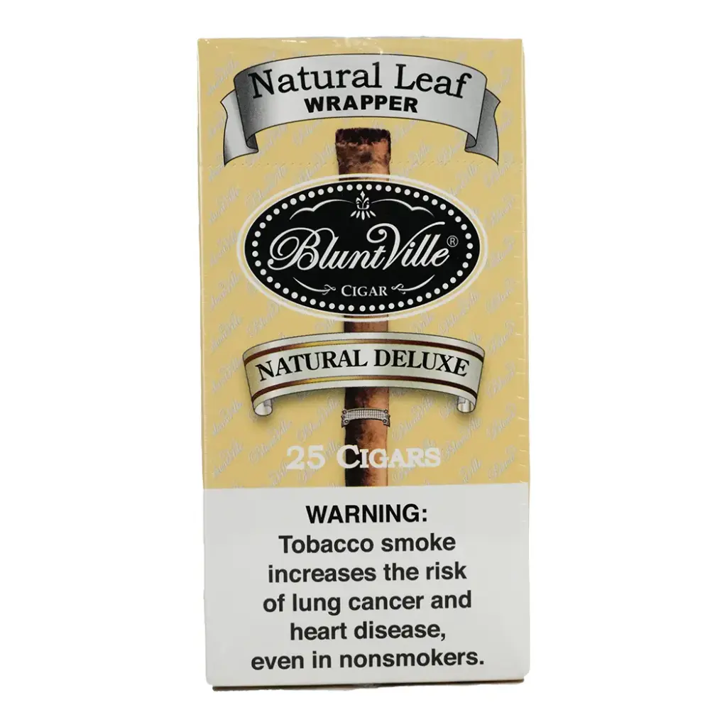 BLUNT VILLE 25 CT NATURAL DELUXE