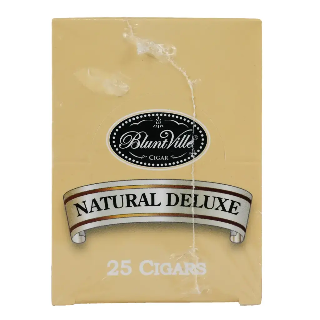 BLUNT VILLE 25 CT NATURAL DELUXE