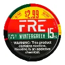 FRE 15MG WINTERGREEN $2.99 1CT