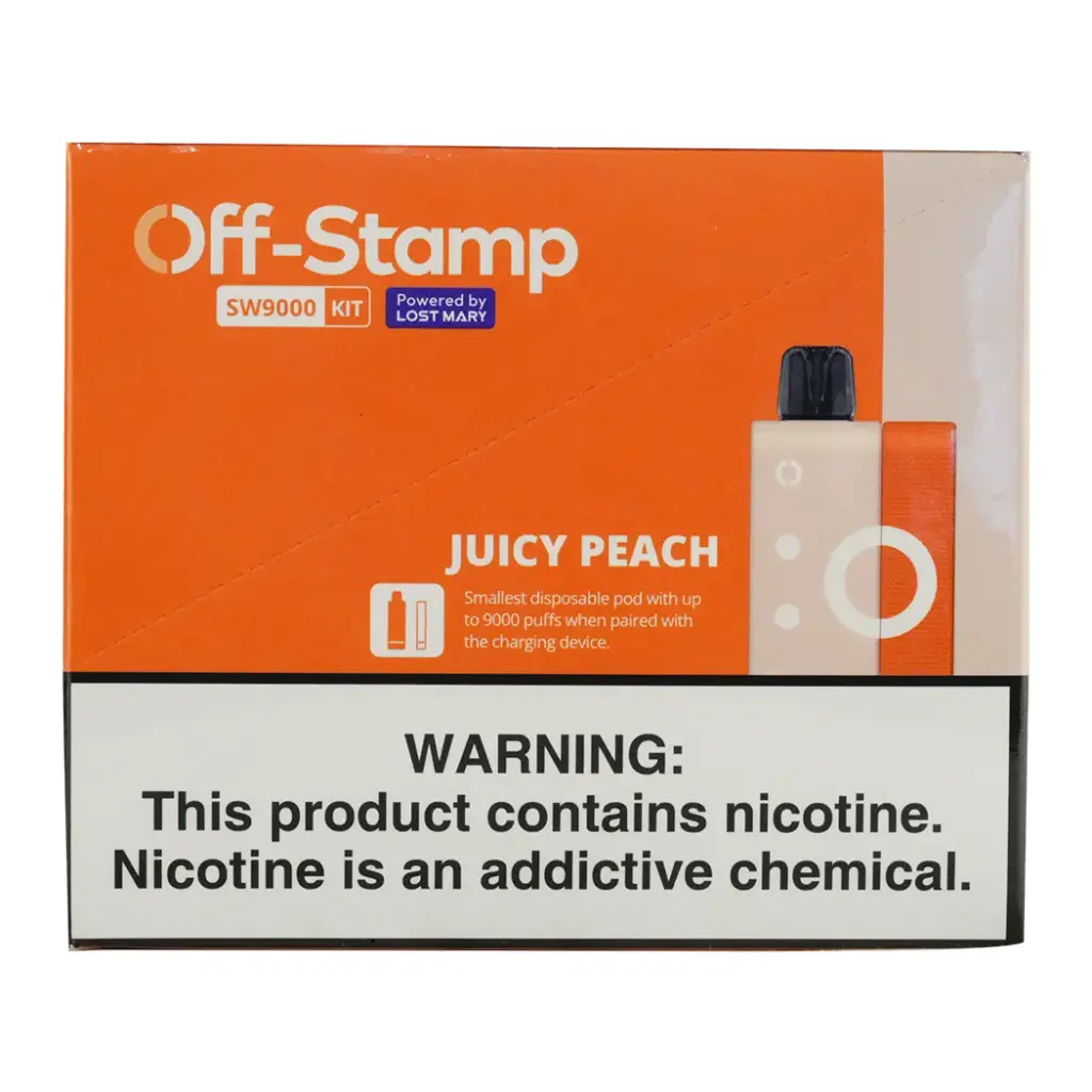 OFF-STAMP 5% JUICY PEACH 1X5PK KIT (9000)