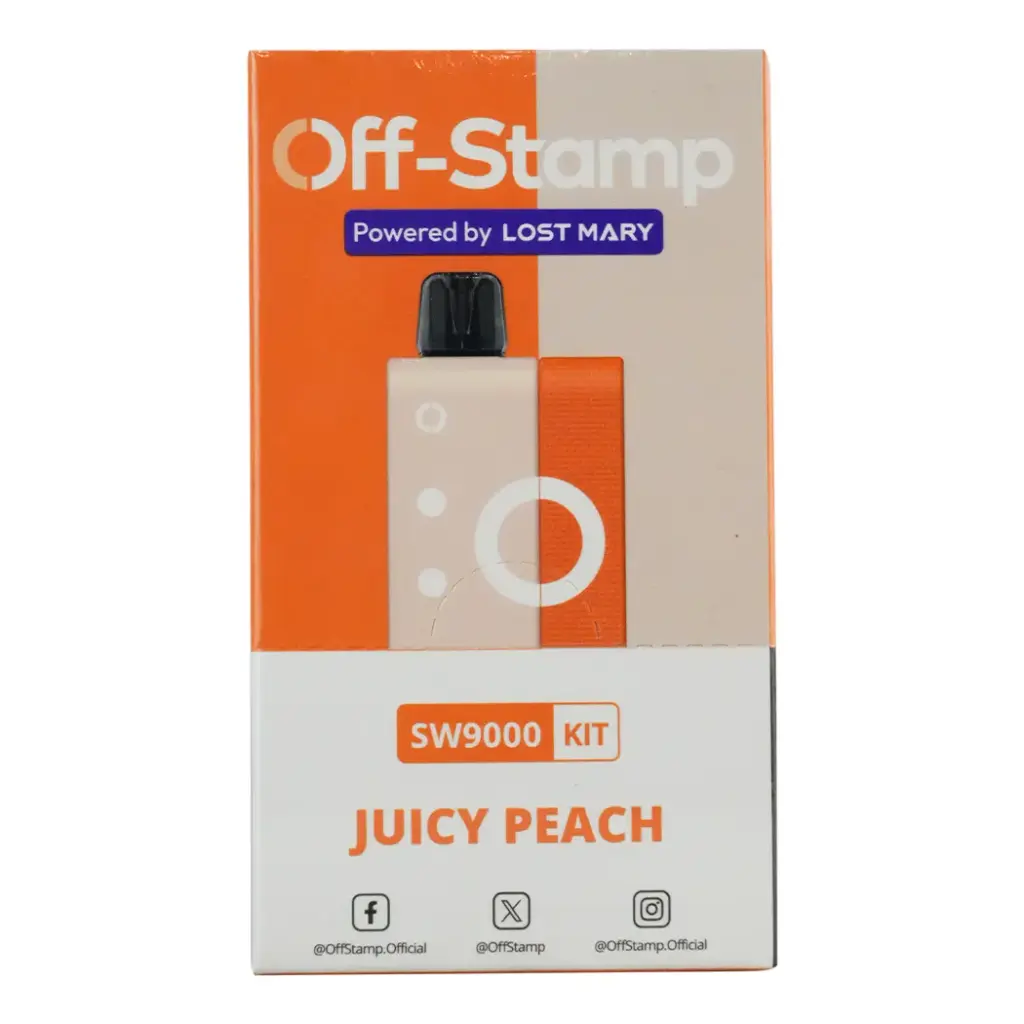 OFF-STAMP 5% JUICY PEACH 1X5PK KIT (9000)