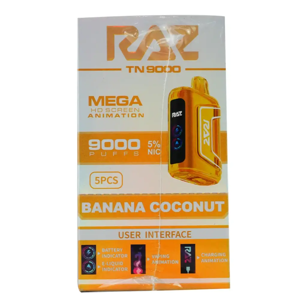 RAZ 5% 1X5PK DISPOSABLE (9000)